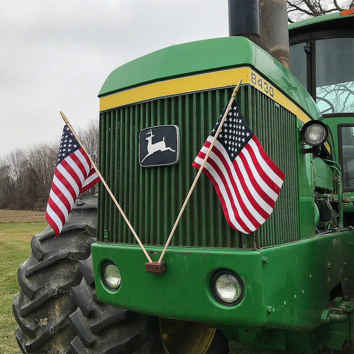 American Flag Tractor Kit-Fits John Deere Ford Case Massey Tractors